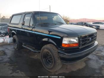  Salvage Ford Bronco