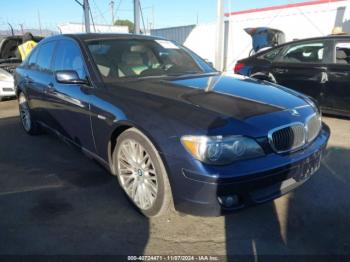  Salvage BMW 7 Series