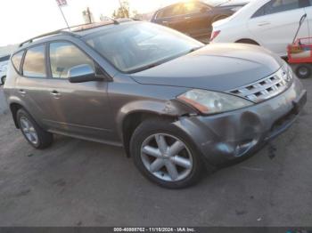  Salvage Nissan Murano