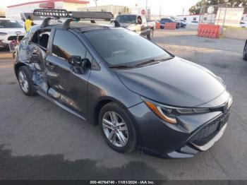  Salvage Toyota Corolla