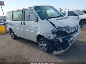  Salvage Volkswagen EuroVan