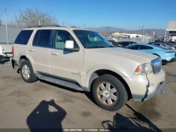  Salvage Lincoln Aviator