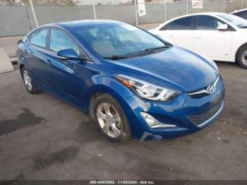  Salvage Hyundai ELANTRA