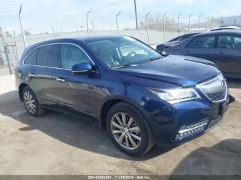  Salvage Acura MDX