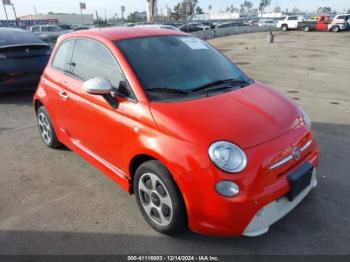  Salvage FIAT 500e