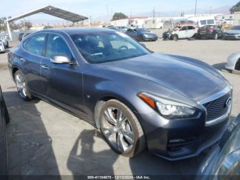  Salvage INFINITI Q70