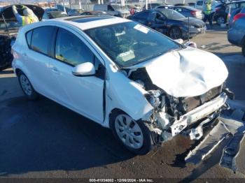  Salvage Toyota Prius c