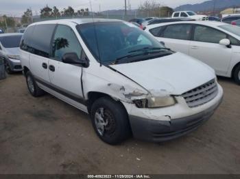  Salvage Plymouth Voyager