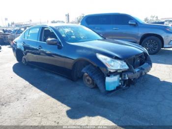  Salvage INFINITI G25