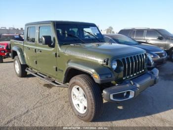  Salvage Jeep Gladiator