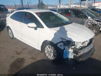  Salvage Toyota Corolla