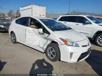  Salvage Toyota Prius