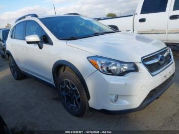  Salvage Subaru Crosstrek