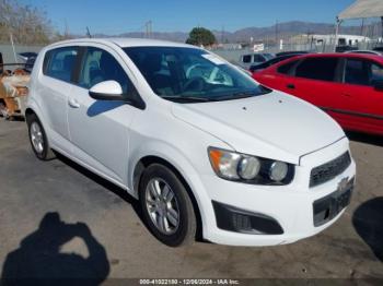  Salvage Chevrolet Sonic