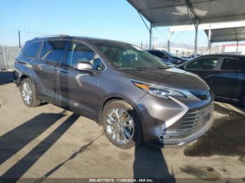  Salvage Toyota Sienna