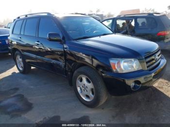  Salvage Toyota Highlander