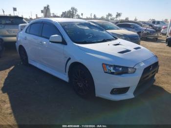  Salvage Mitsubishi Lancer Evolution