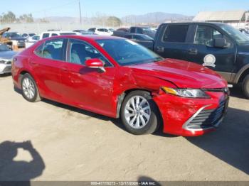  Salvage Toyota Camry