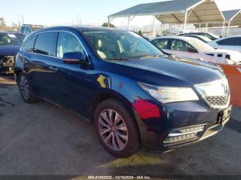  Salvage Acura MDX