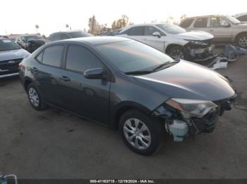  Salvage Toyota Corolla