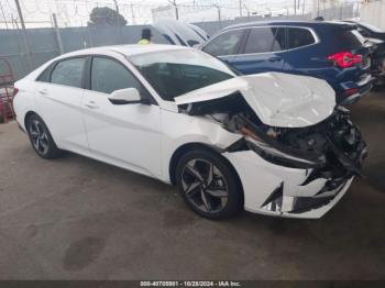  Salvage Hyundai ELANTRA