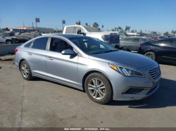  Salvage Hyundai SONATA