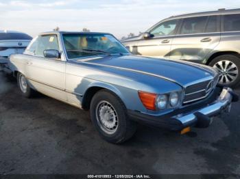  Salvage Mercedes-Benz 450sl