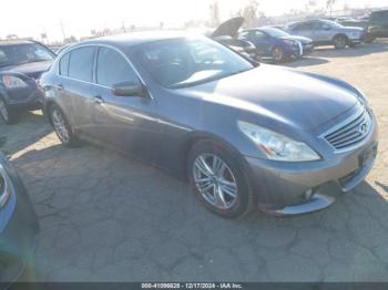  Salvage INFINITI G37