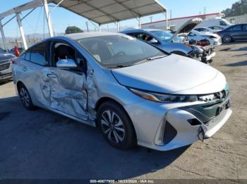  Salvage Toyota Prius Prime