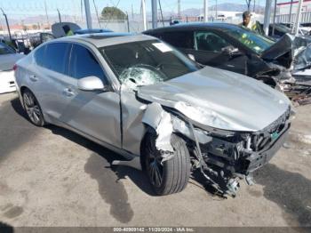  Salvage INFINITI Q50