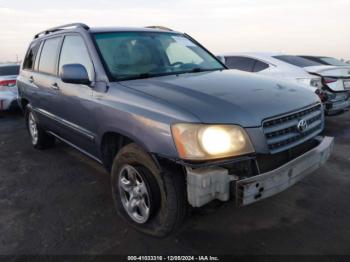  Salvage Toyota Highlander