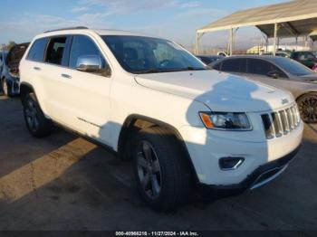  Salvage Jeep Grand Cherokee