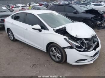  Salvage Chevrolet Cruze