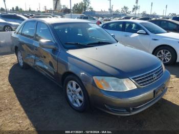  Salvage Toyota Avalon