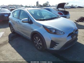  Salvage Toyota Prius c