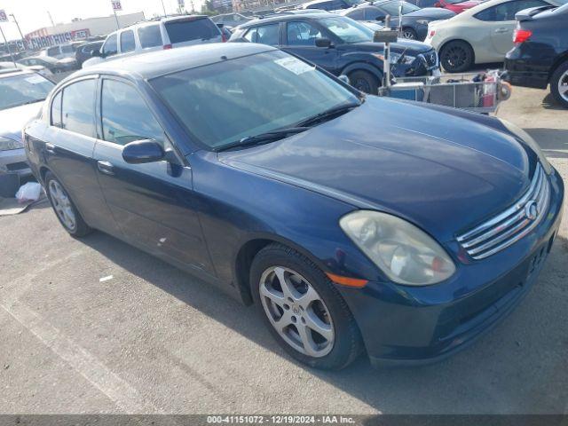  Salvage INFINITI G35