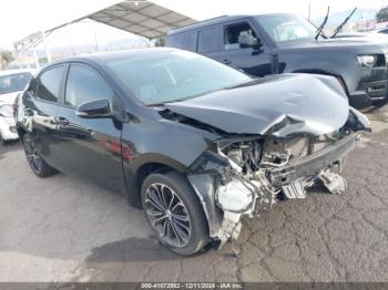  Salvage Toyota Corolla