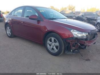  Salvage Chevrolet Cruze