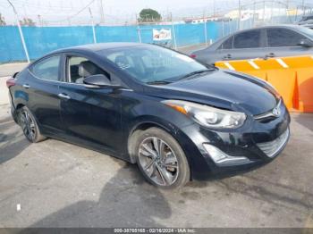  Salvage Hyundai ELANTRA