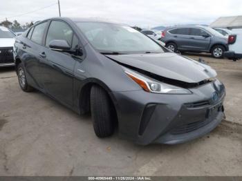  Salvage Toyota Prius