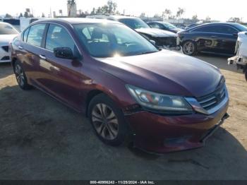  Salvage Honda Accord