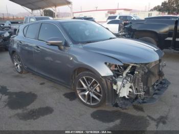  Salvage Lexus Ct