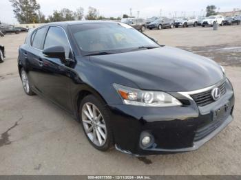  Salvage Lexus Ct