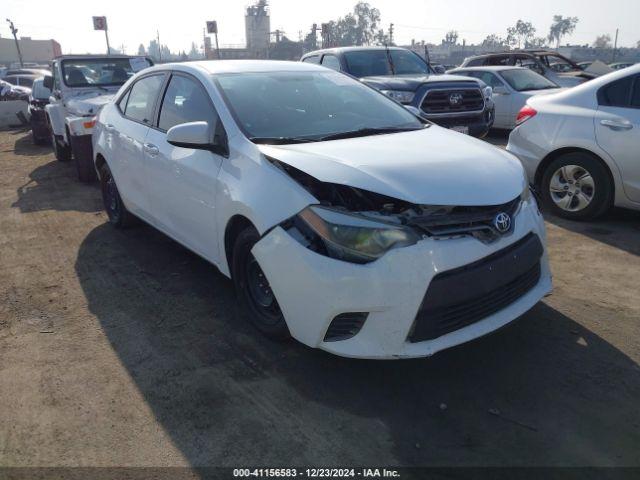  Salvage Toyota Corolla