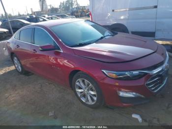  Salvage Chevrolet Malibu