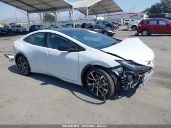  Salvage Toyota Prius Prime