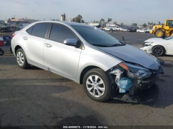  Salvage Toyota Corolla