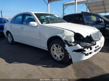  Salvage Mercedes-Benz E-Class