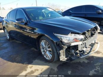  Salvage INFINITI Q50