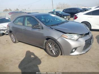  Salvage Toyota Corolla